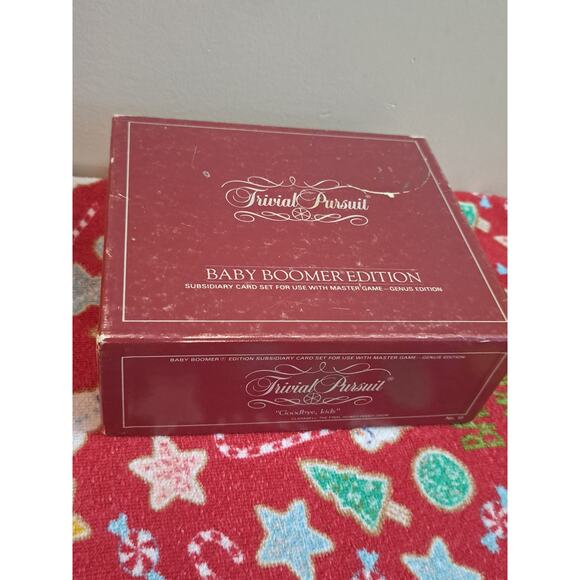 Trivia Pursuit Baby Boomer Subsidiary Card set addition 1983 edition - Picture 1 of 6